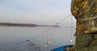 Иззети са незаконни риболовни уреди за улов на есетрови риби от река Дунав