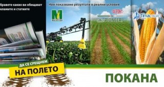 Съвместна полева демострация на агрофирми в русенското село Тръстеник