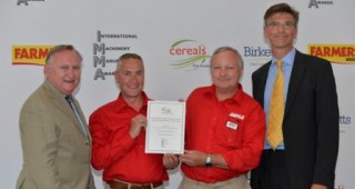 Case IH Axial-Flow 9230 спечели сребърен медал на събитието Cereals в категорията зърнокомбайни