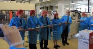 В София беше открита обновена линия за производството на шоколадов десерт