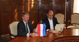 Министър Грудев и посланикът на Кралство Нидерландия подписаха съвместна декларация за сътрудничество