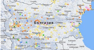 Интерактивна онлайн карта показва резултатите от енергийната революция