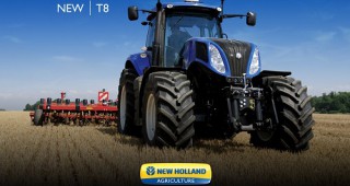 Дебют на тракторите T8 New Holland на британския пазар