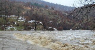 Нивата на южночерноморските реки ще се повишат, в следствие на валежи от дъжд и снеготопене