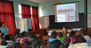 Екип на Зелени Балкани проведе образователни срещи с деца от района на езерото Дуранкулак