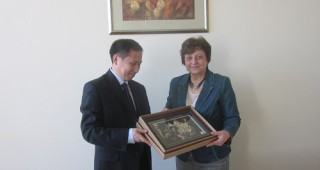 Председателят на ССА проф. д-р Тотка Трифонова се срещна с Директора на Отдел за наука и технологии към провинция Хейлонгджан, Тан Ксяомин