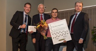 Тайтън Машинъри България с награда за най-добър вносител на шведската компания Vaderstad