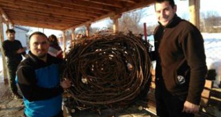 Изградени са две нови гнезда за царските орли в Спасителния център на Зелени Балкани