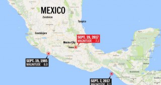 Земетресение с магнитуд 7,4 разтърси Мексико