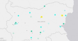 Европейският индекс визуализира данните за качеството на атмосферния въздух в България