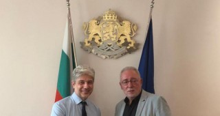 Министър Димов се срещна с председателя на Българската стопанска камара Радосвет Радев