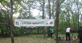 38 ученици се включиха в Националното състезание по горски многобой в Хасково