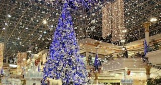 Коледна елха за 11 млн. долара украсиха в Дубай