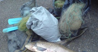 500 метра бракониерски мрежи са иззети от язовир Цонево