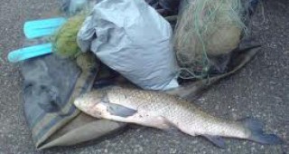 Незаконни риболовни уреди са иззети при проверка на река Дунав