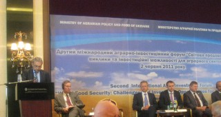 За първи път България участва със собствен щанд на Агро 2011 в Киев