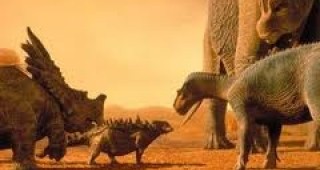 Открит е 150-метров отпечатък на динозавър