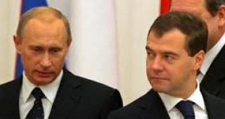 14 тона царевица събраха Владимир Путин и Дмитрий Медведев