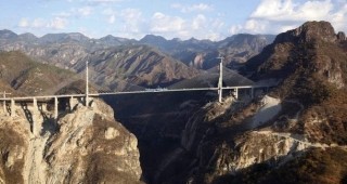 В Мексико беше открит най-високият мост в света