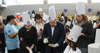 Над 500 деца отбелязаха европейския ден за здравословно хранене