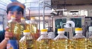 Пазарът на слънчогледово олио в страната е относително спокоен