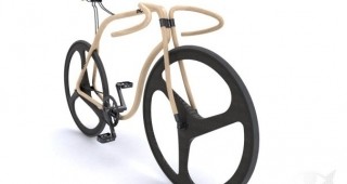 Създадоха уникален велосипед от бук