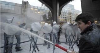 Протест на фермери в Брюксел