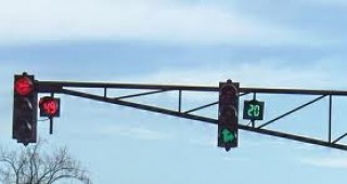 Светодиоден светофар е монтиран в Стара Загора