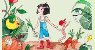 Детска книжка за биоградинарство излезе на книжния пазар