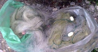 350 метра бракониерски мрежи са иззети от язовир Александър Стамболийски