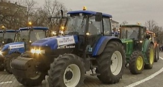 Протест на фермерите в Румъния