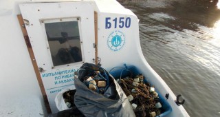 От река Дунав са иззети незаконни стационарни уреди за улов на есетрови риби