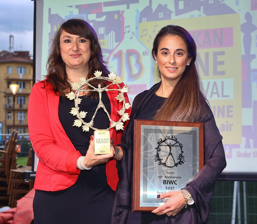 Гръцкото Vinsanto Late Release 2001 спечели Гранд Трофея за най-добро вино на Балканите