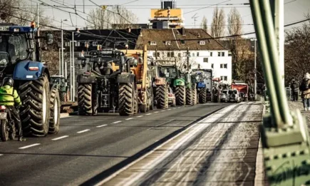 Фермери в Португалия също излязоха на протест