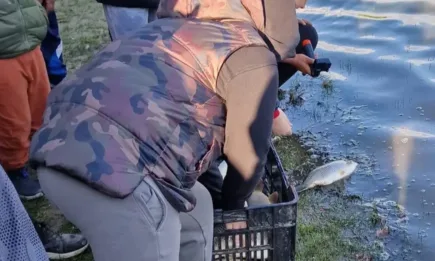 Язовир Капитан Димитриево беше зарибен с 200 кг шарани