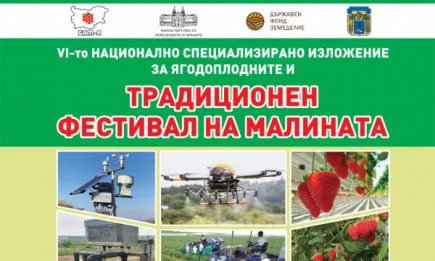 VI-то Национално специализирано изложение за ягодоплодните и традиционен Фестивал на Малината - Лозница 2021