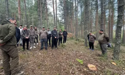 Практически урок от кампанията Горска класна стая се проведе на територията на Държавно горско стопанство Добринище