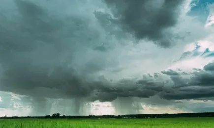 Неустойчиво време, вероятност за локални интензивни дъждове