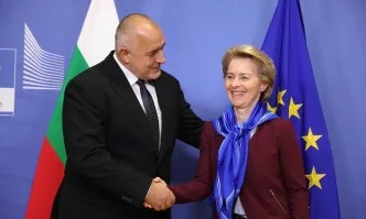 Премиерът Бойко Борисов се срещна с председателя на Европейската комисия Урсула фон дер Лайен в Брюксел