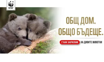 С кампанията си Общ дом. Общо бъдеще WWF набира подкрепа за опазване дома на дивите животни в България