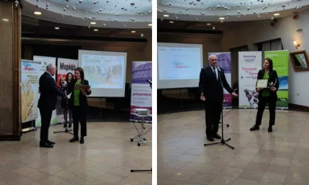 Проф. д-р Христо Даскалов връчи отличие в конкурса Фермер на Тракия 2021