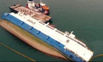 Кораб с над 14 000 овце потъна в румънско пристанище