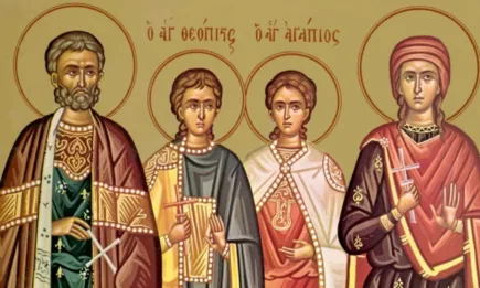 Православната църква почита Св. великомъченик Евстатий и семейството му