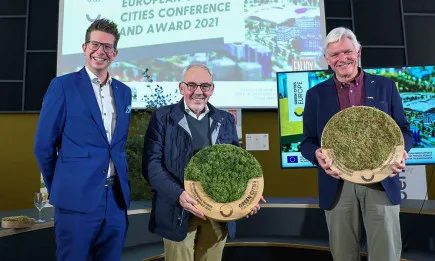 Връчиха наградата за зелени градове за тази година