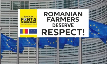 Румънски фермери на протест срещу вноса от Украйна