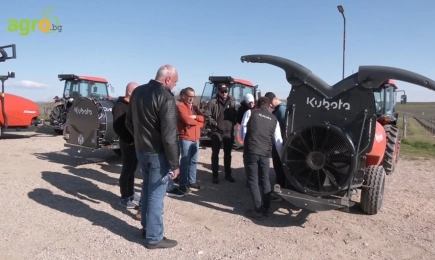 Международно обучение на Kubota събра експерти в лозовите масиви край Устина