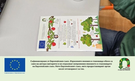 Близо 1000 деца получиха тетрадки с послания за здравословно хранене и по-малко разхищение на храна