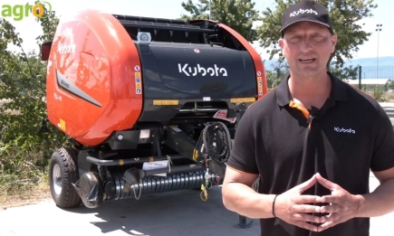 Балопреса Kubota BV4160 – надеждност и прецизност при всякакви условия