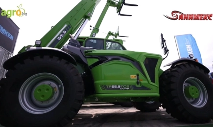 Turbofarmer 65.9 – звездата на щанда на Merlo и Анимекс на БАТА АГРО