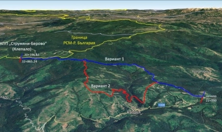 Зелена светлина за новия граничен пункт Струмяни – Берово